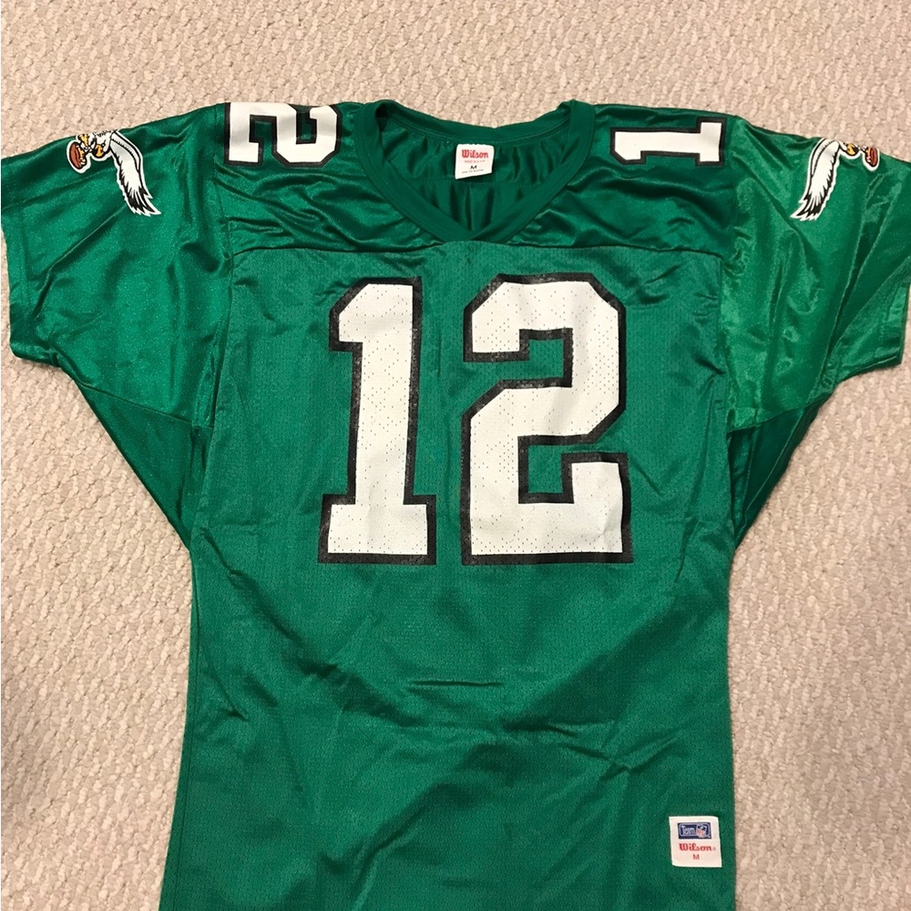 GUC Vintage size M, Eagles, Cunningham Jersey. Some light water marks as shown.